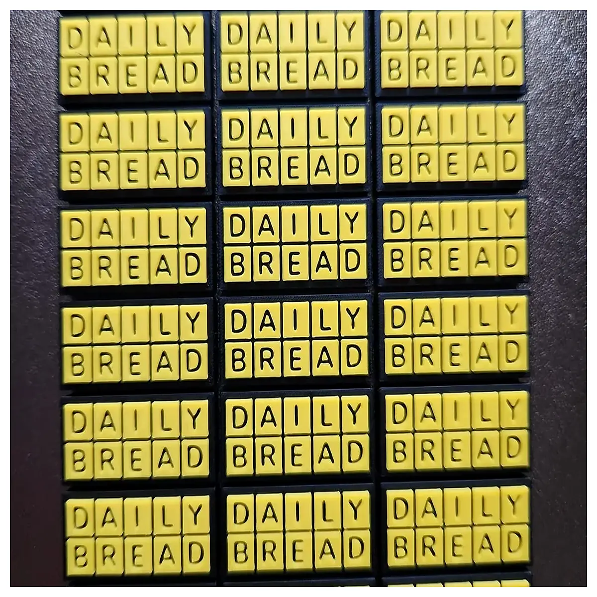 daily bread charm amulet protection good luck talisman jewelry her him