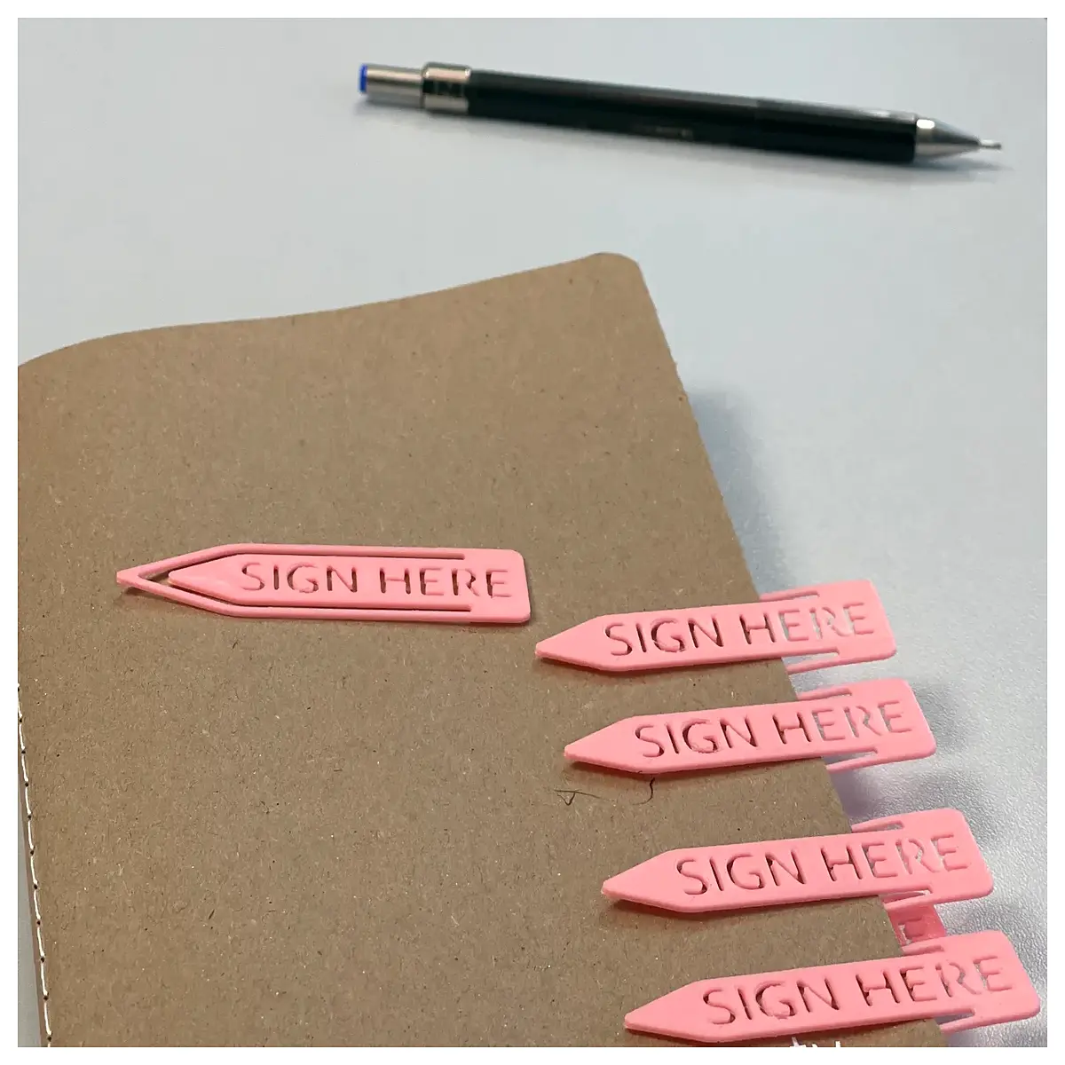 reusable sticky note bookmark clips for reading magnetic page holder organizer cute stationery gifts