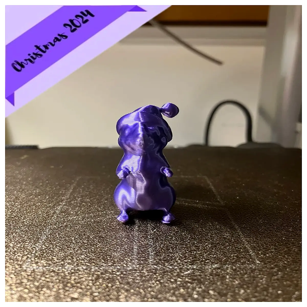cute mini christmas squirrel figurine holiday decor