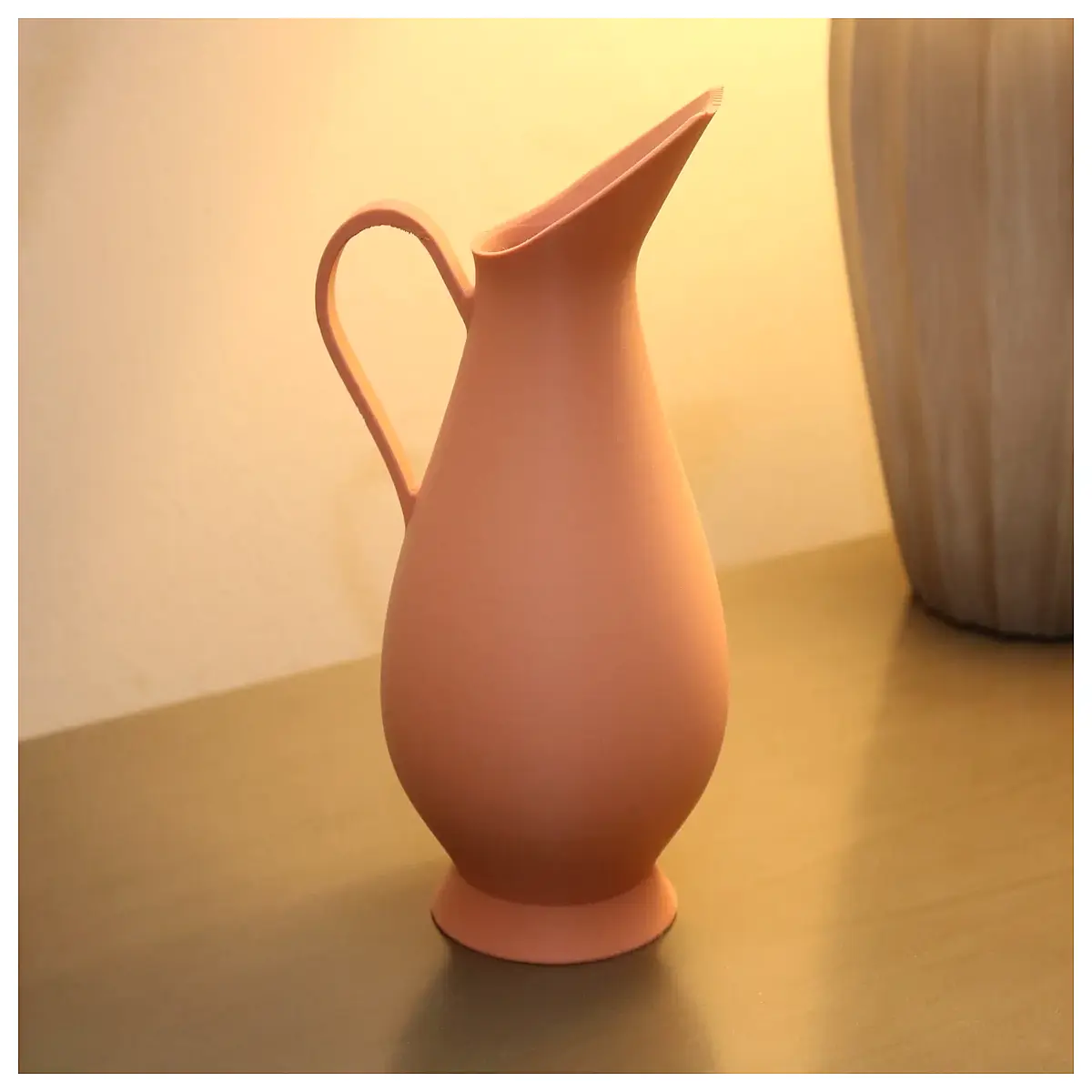 decorative water bottle aesthetic glass carafe for home decor kitchen shelf styling party centerpiece
