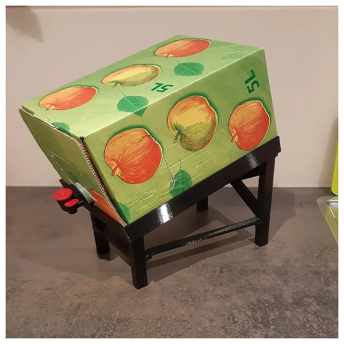 10l juice carton dispenser holder for bag in box water jug organizer kitchen counter storage rack