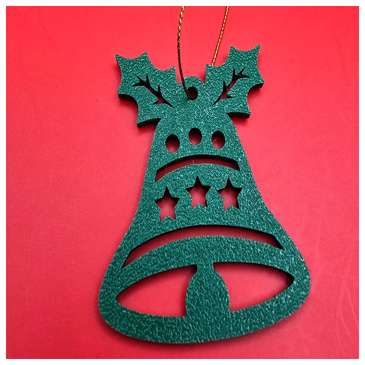 shiny jingle bells christmas tree ornaments festive holiday decoration for wreaths garlands gifts