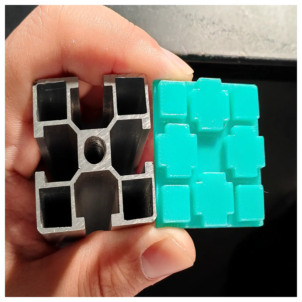 aluminum profile end caps for 40x40 mm extrusion square cover plugs protection accessories
