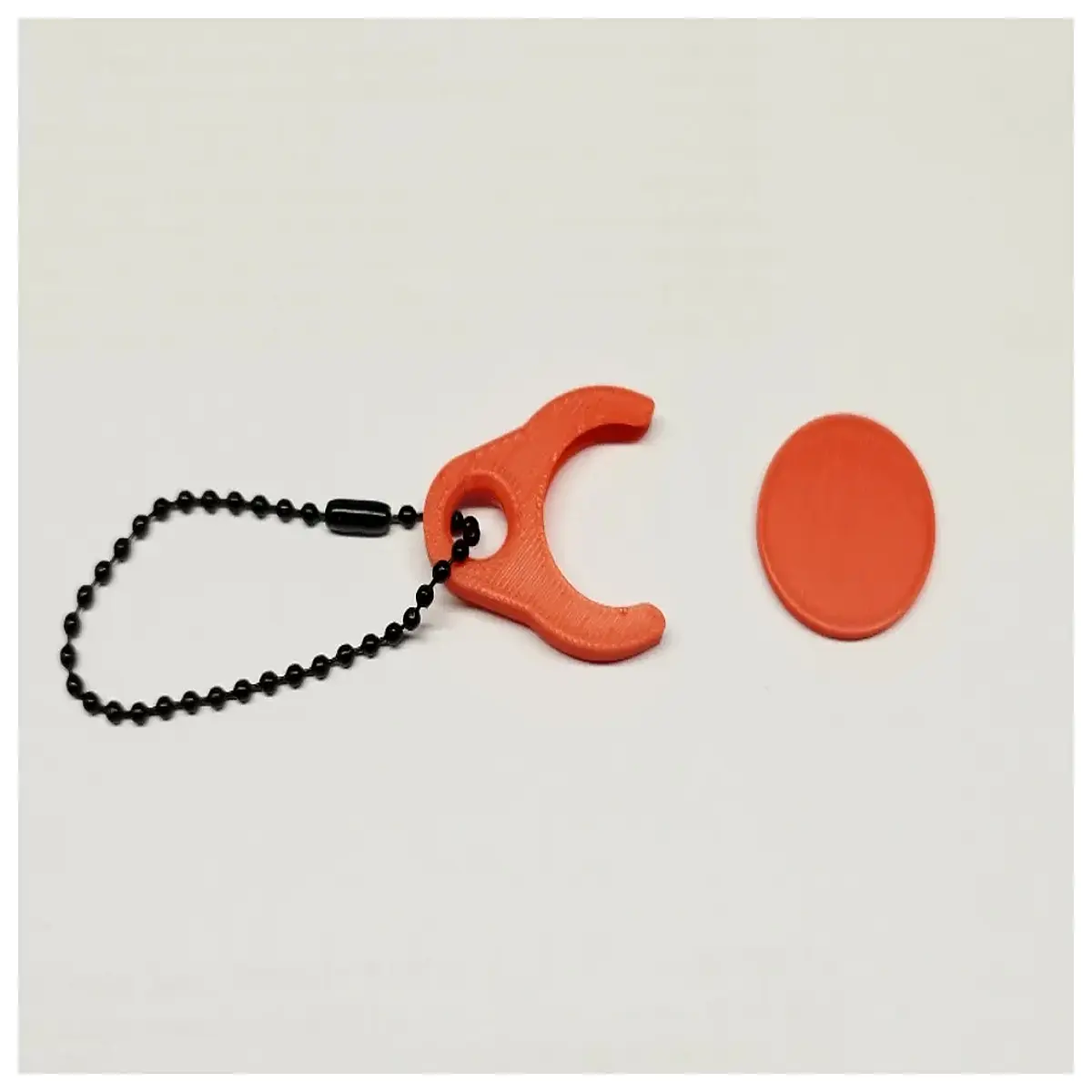 keychain with phone holder clip for car dashboard keys ring accessory