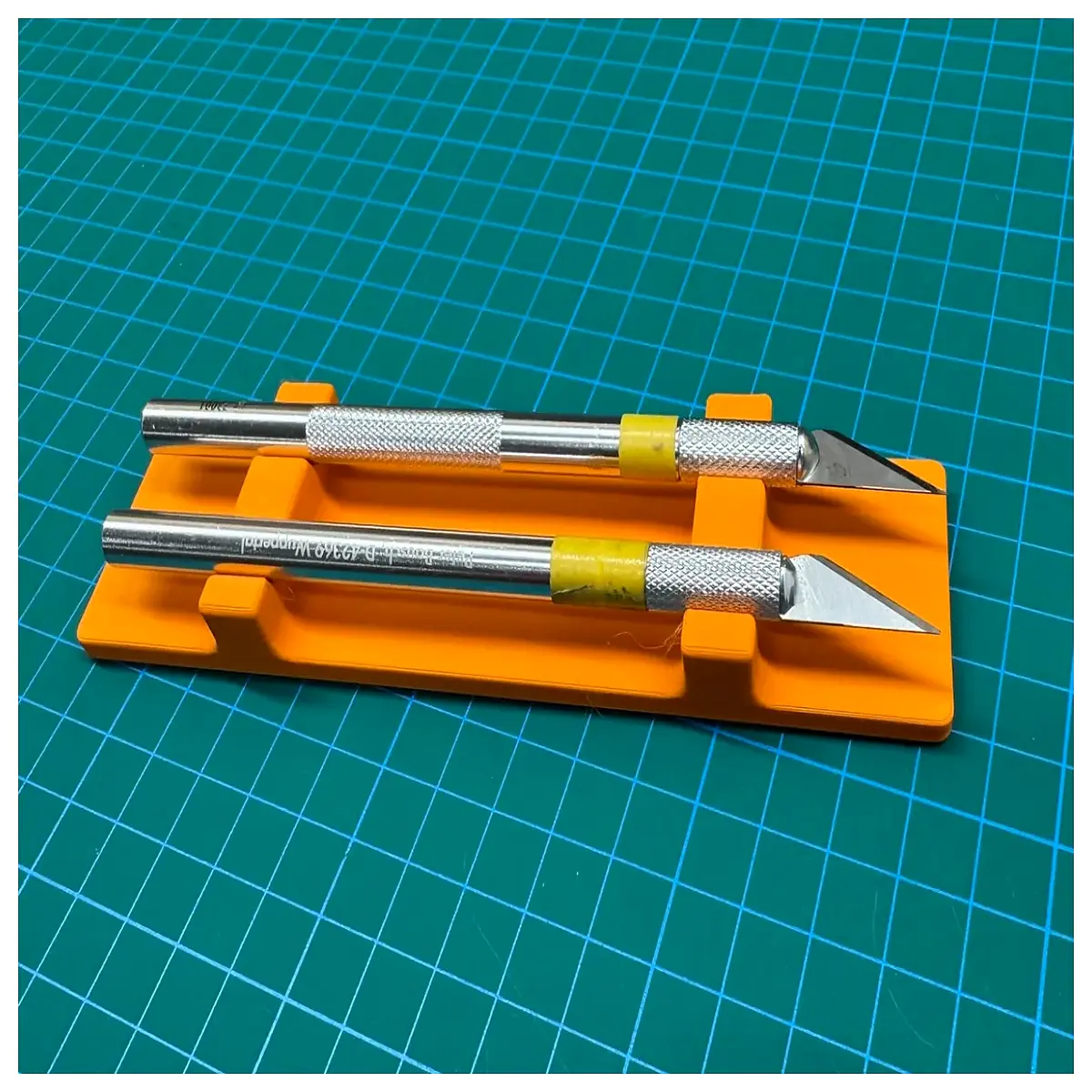 duty craft holder desktop organizer for box cutter utility blade storage rack