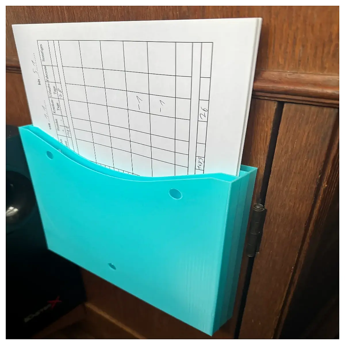 a4 paper organizer desk storage box file holder stationery cabinet tidy