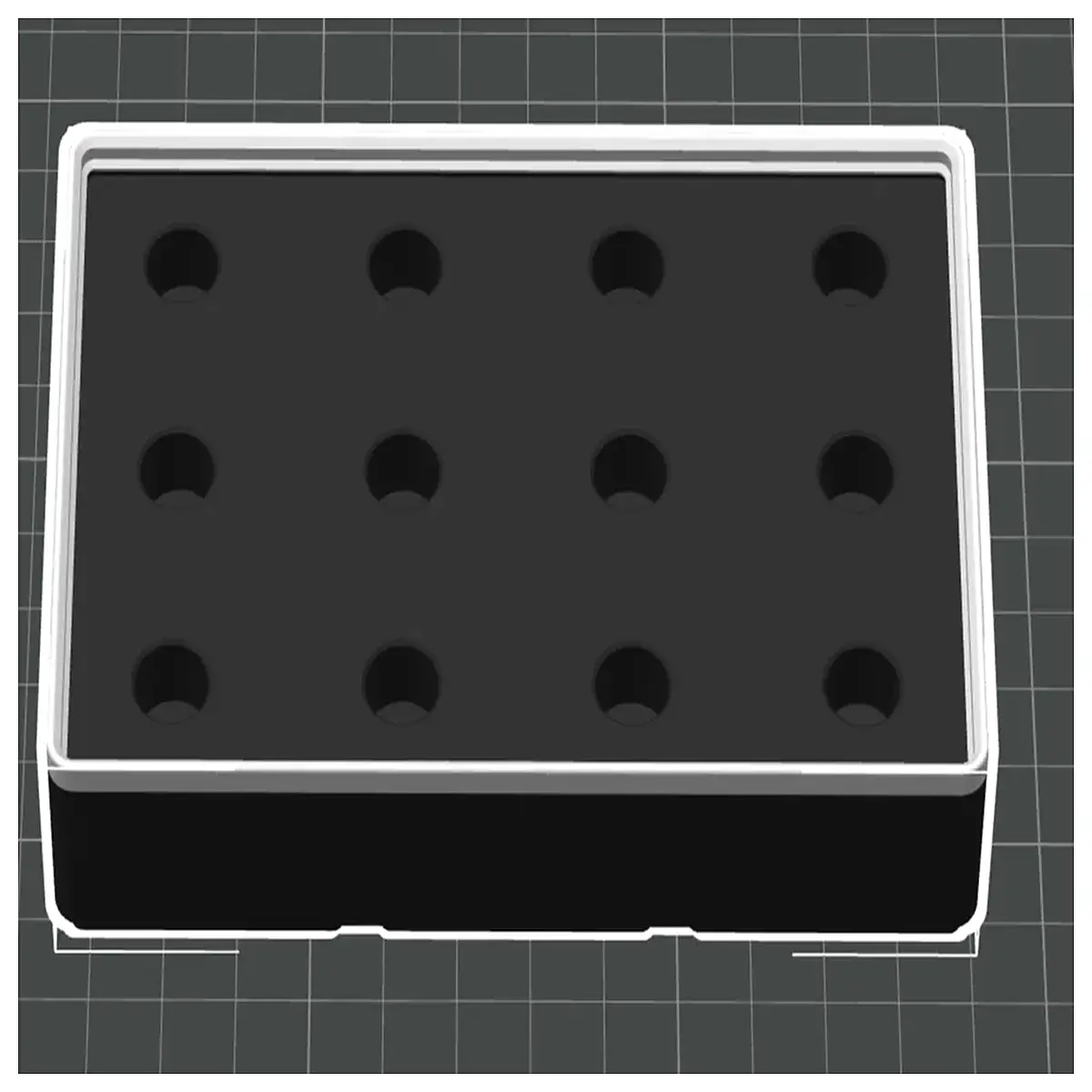 magnetic soldering iron holder 2x3x4 grid organizer for workshop desk accessories