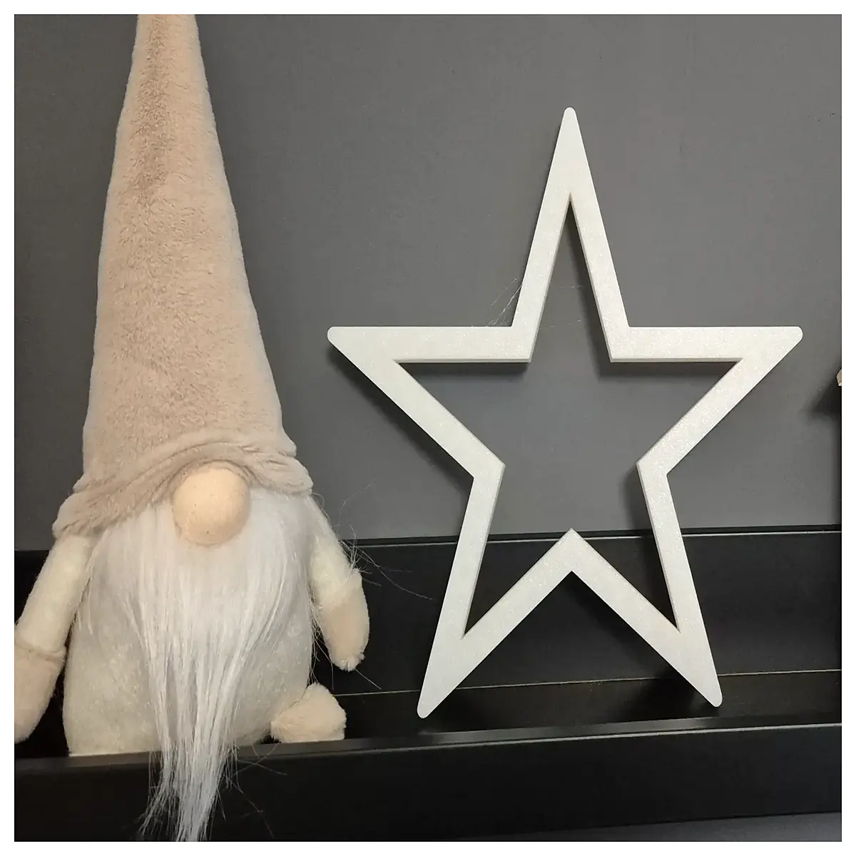 white star christmas decorations holiday party supplies festive decor