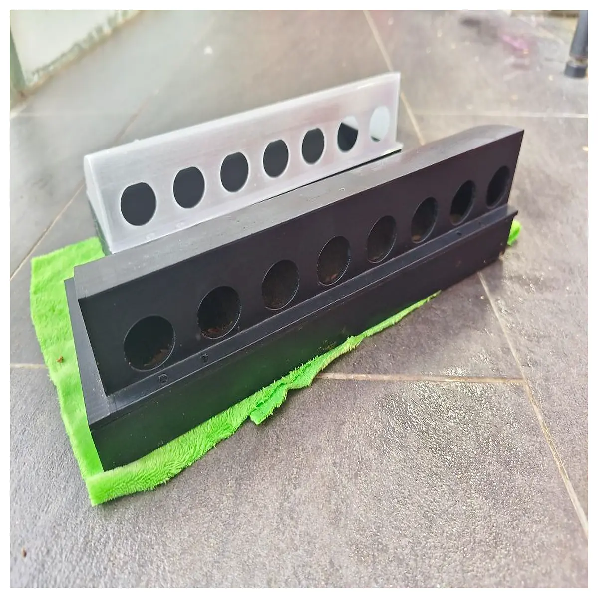 automatic small bird feeder for quail pet chicken anti peck hopper