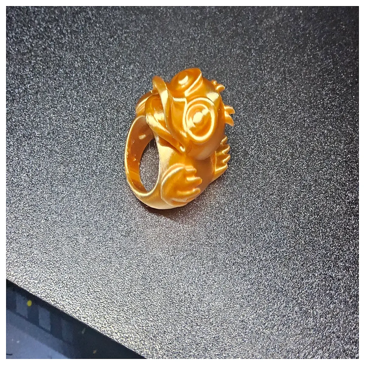 cute rubber duck ring adjustable size silly novelty jewelry kids funny animal finger ring