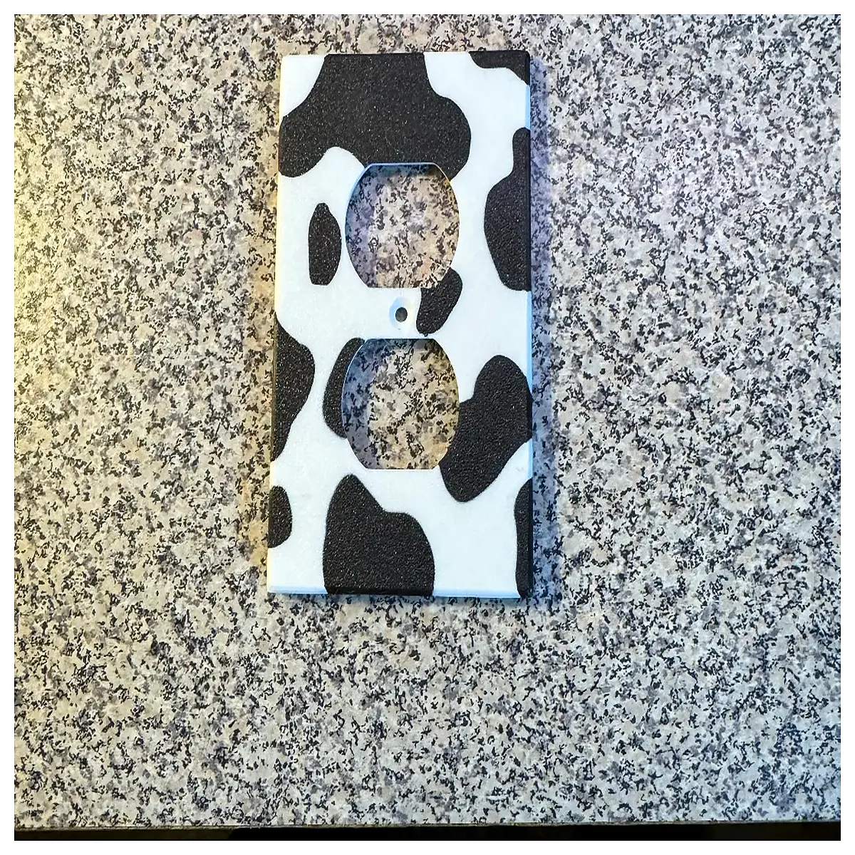 leather texture outlet cover plate decorative switch faceplate wall socket skin for home decor