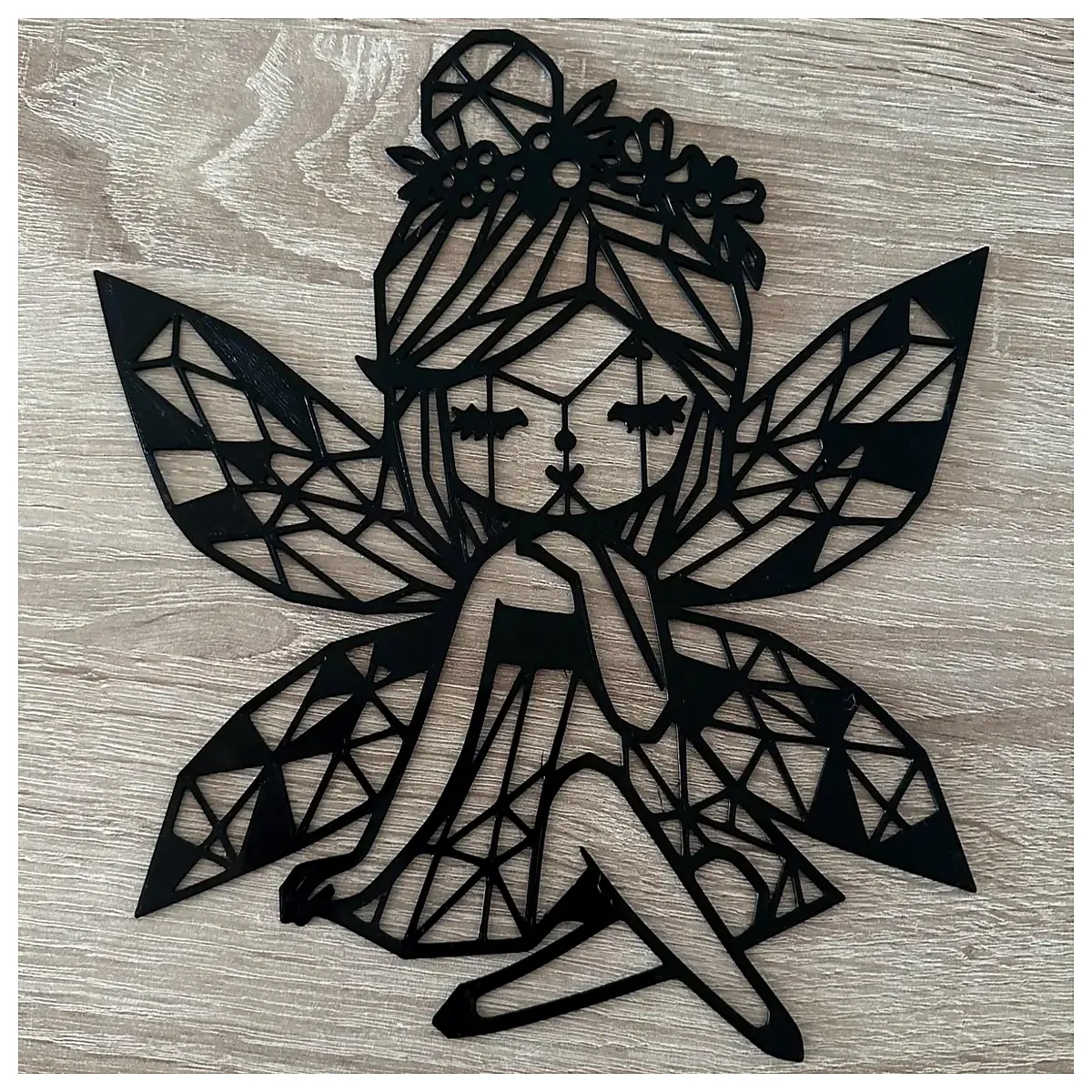 fairy wall mural sketch style line art decor aesthetic room background