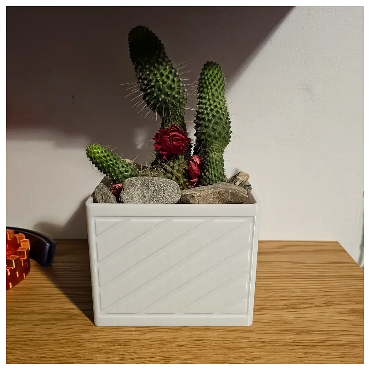 large square planter pot for indoor plants modern ceramic flower pot with drainage hole duty plastic garden container