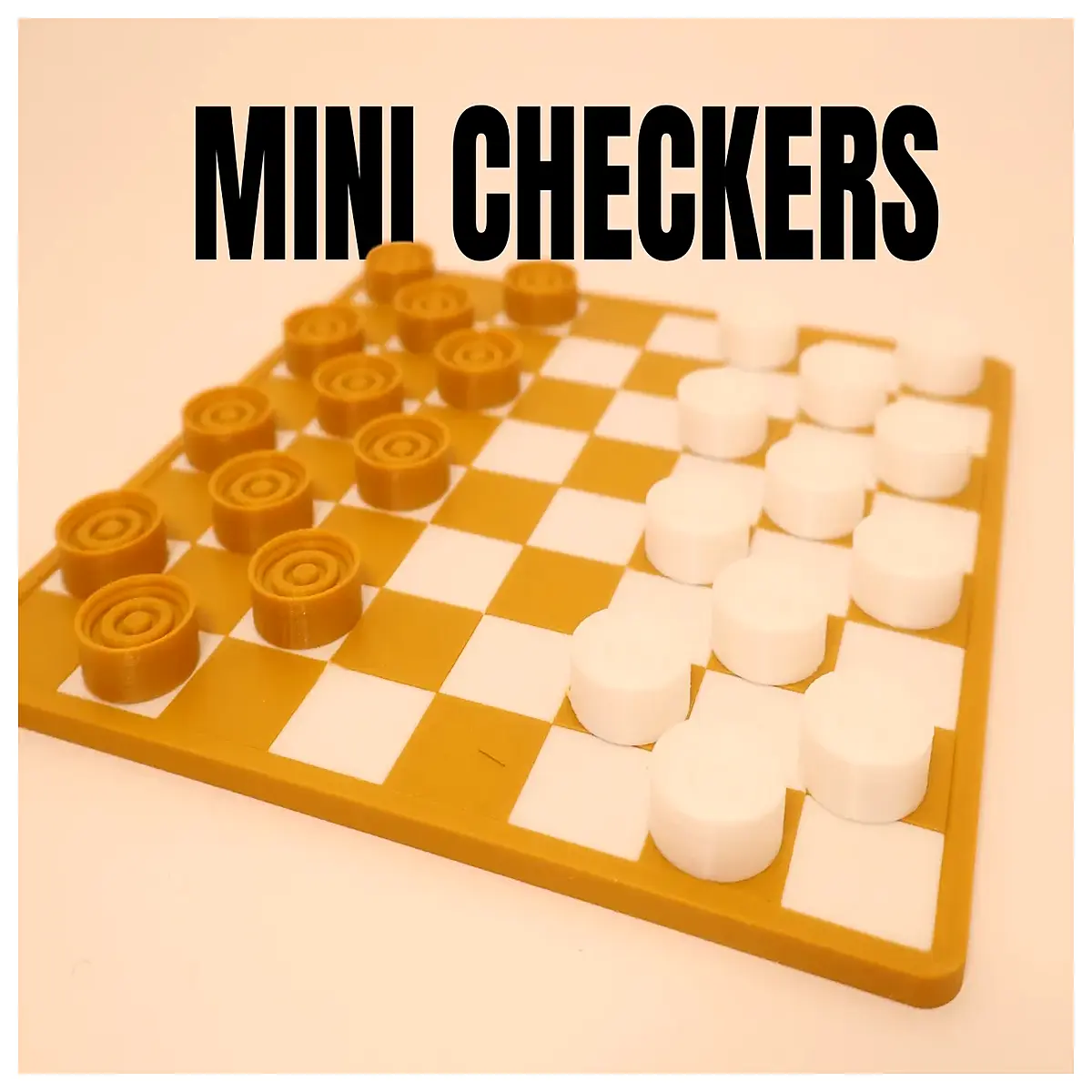 mini checkers game travel size pocket chess board for kids adults portable strategy toy