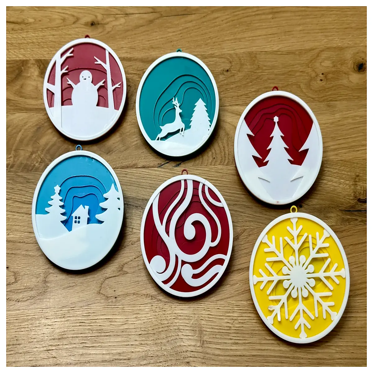 diy printable christmas ornaments resin casting molds for holiday tree decorations custom snowman baubles