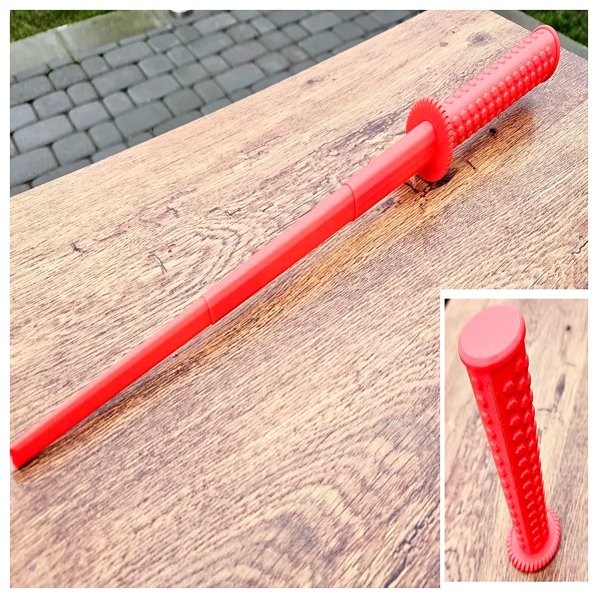 printed katana resin print medium size collectible sword for