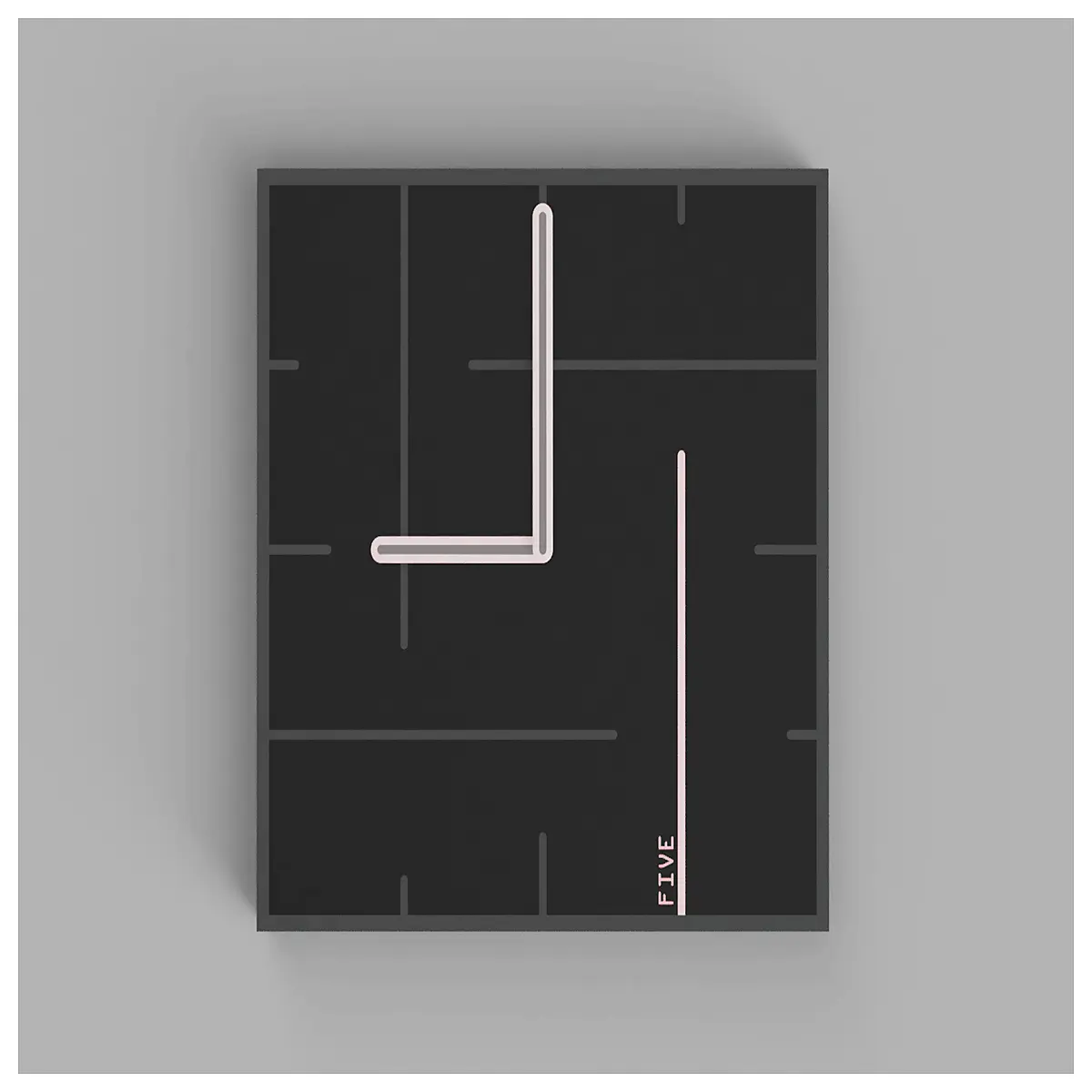 modern minimalist wall clock silent movement battery operated for living room bedroom office home decor