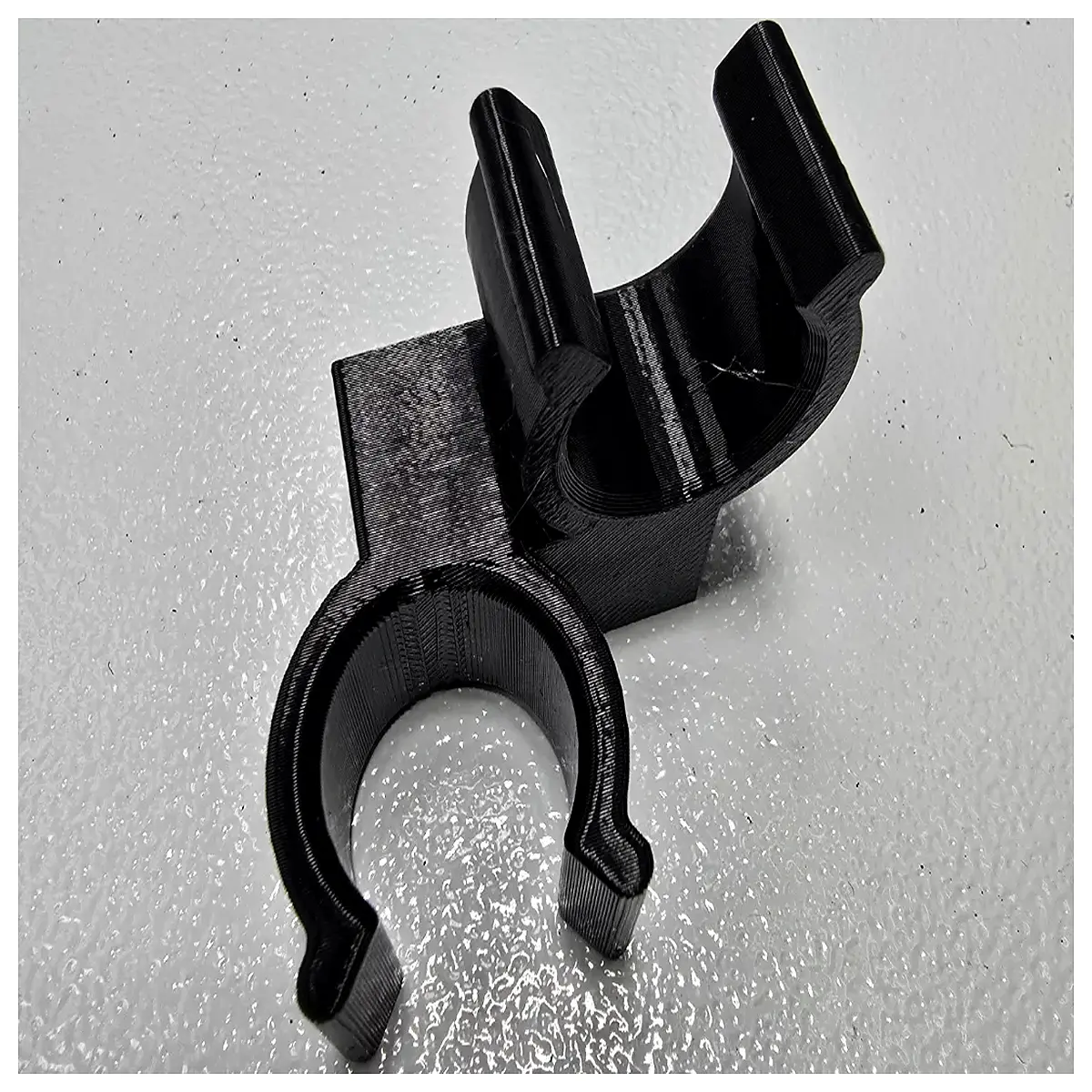 90 degree pipe elbow support bracket duty steel wall mount clamp for plumbing conduit gas line