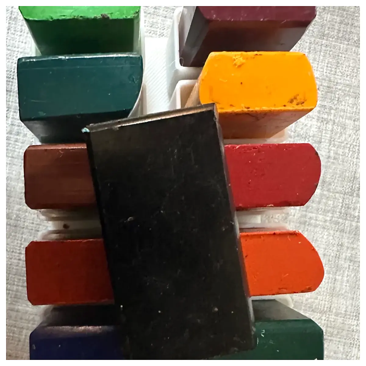crayon holder organizer desktop storage for kids art supplies