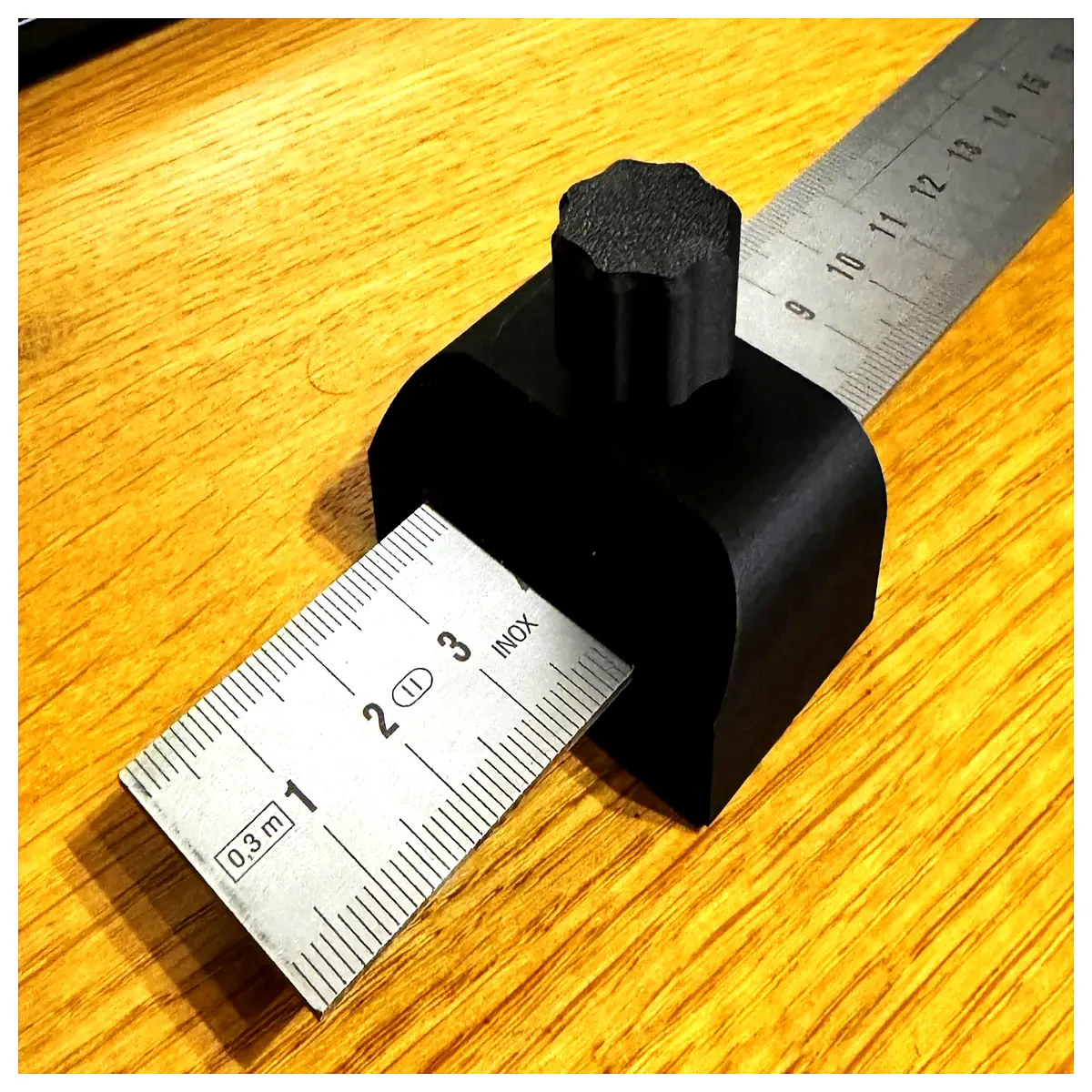 ruler fence stop block for miter saw table saw sliding jig woodworking clamp