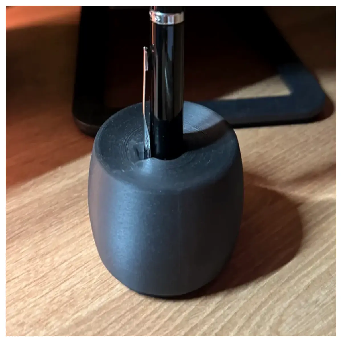 desk pen holder organizer stainless steel fountain pen for office workspace accessories