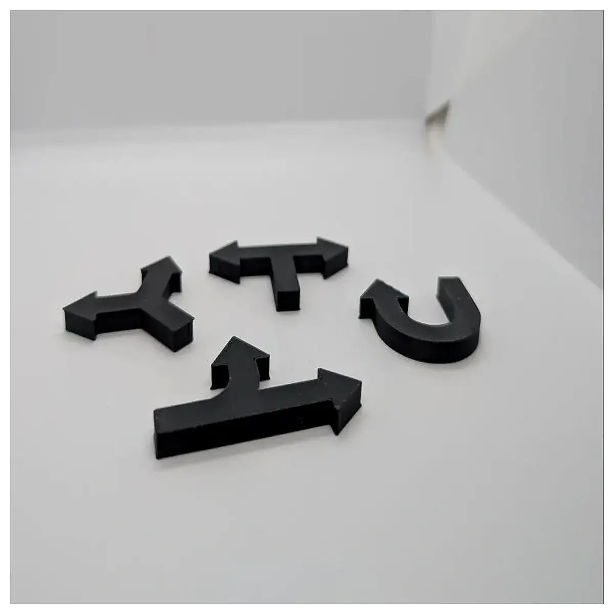double headed arrow design aesthetic functional decor modern minimalist art