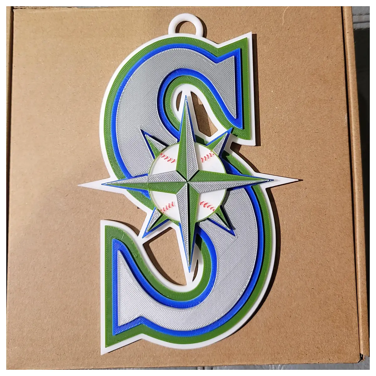 seattle mariners plush pillow 180mm team merchandise fans