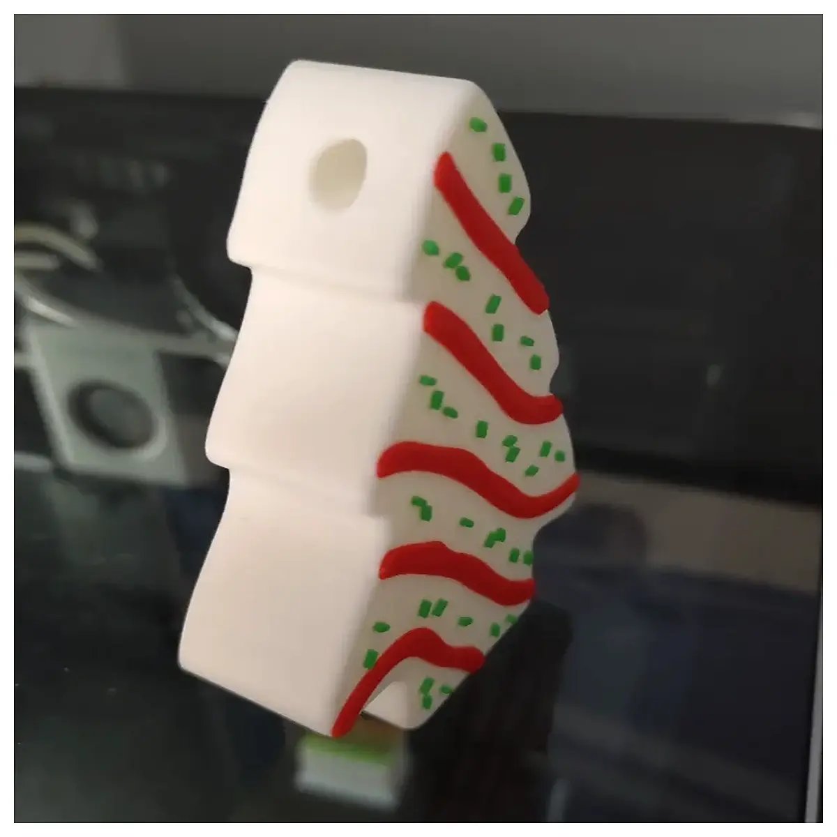 hole mini debby tree cake topper holiday baking supplies