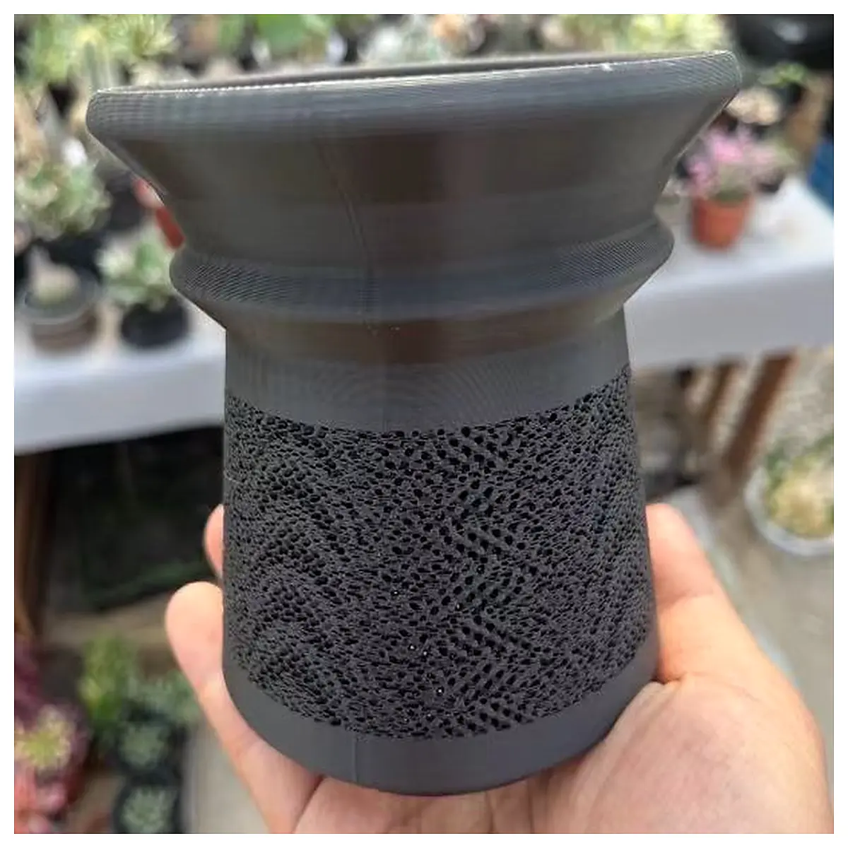 succulent tuberous root pot s3 small ceramic planter for air plants cactus geometric modern home decor