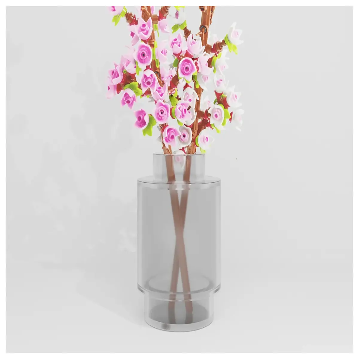 building blocks vase 3062b desk decoration diy bricks home decor gift