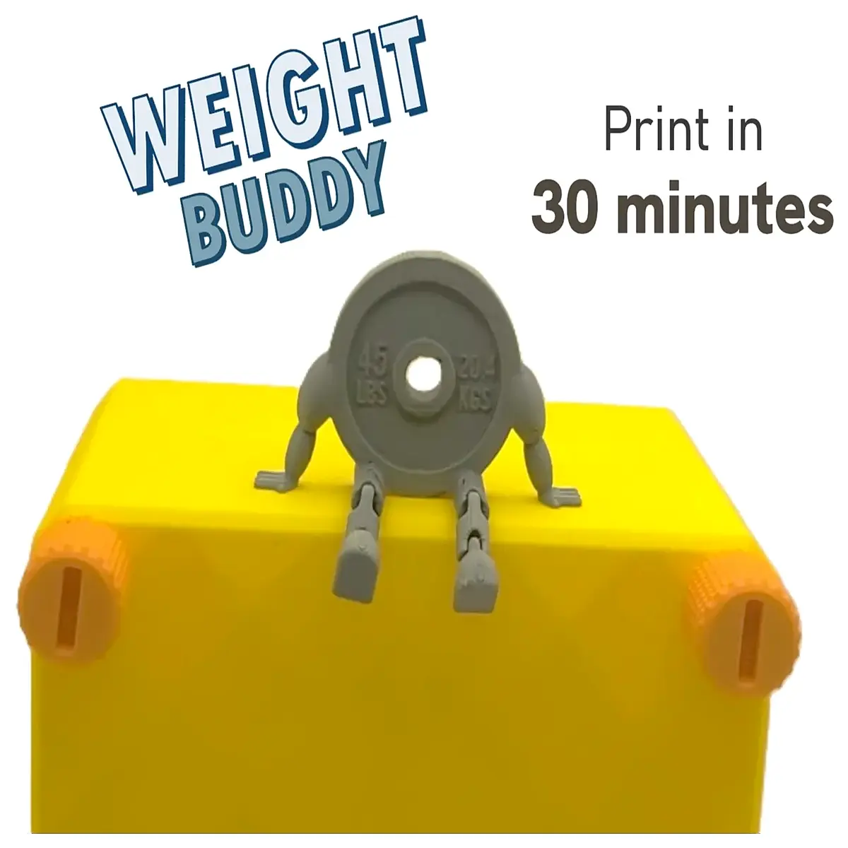 weighted training partner with flexible joints for assisted pull ups and resistance bands