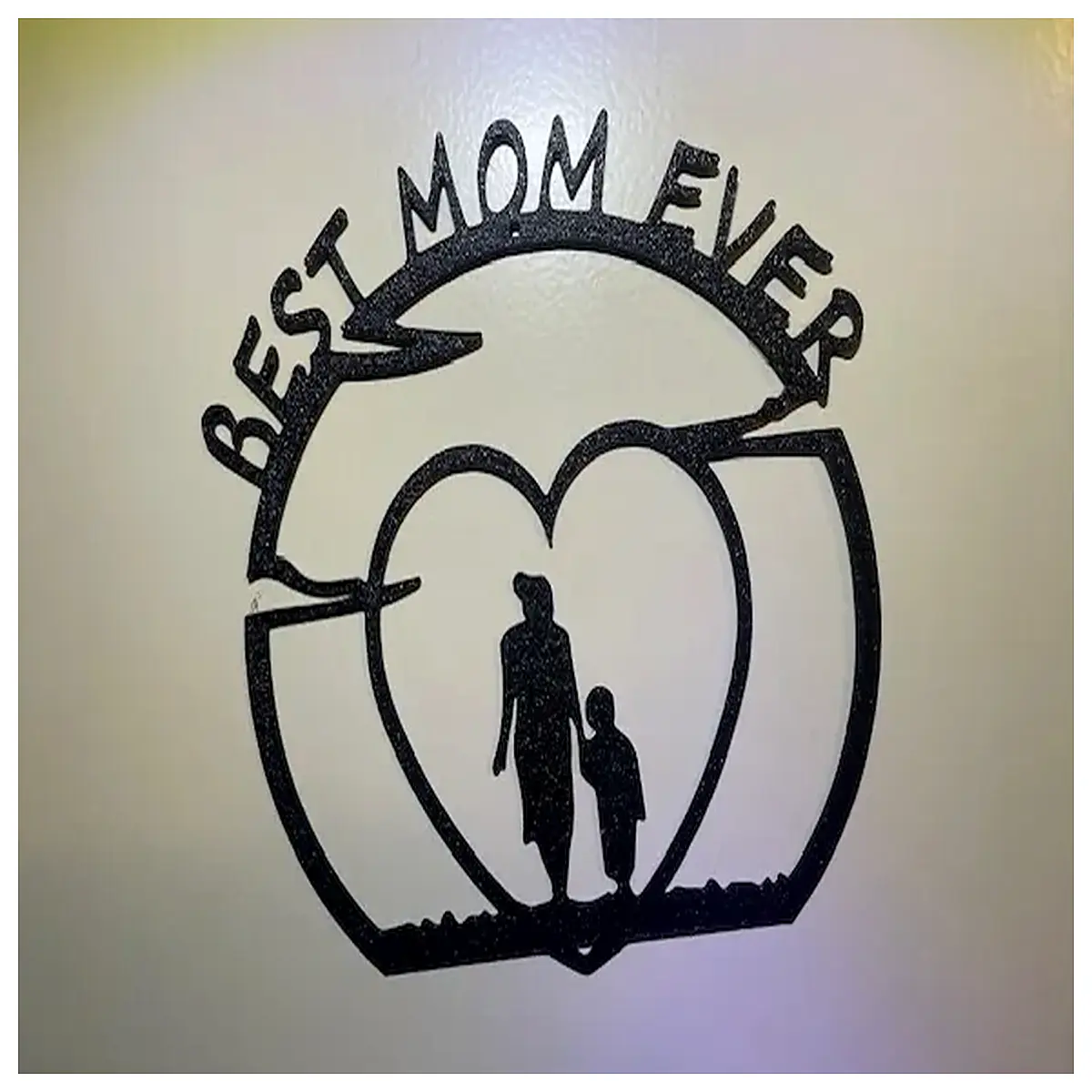 shaped wall art love family decor kids nursery room hanging photo frame sentimental gift