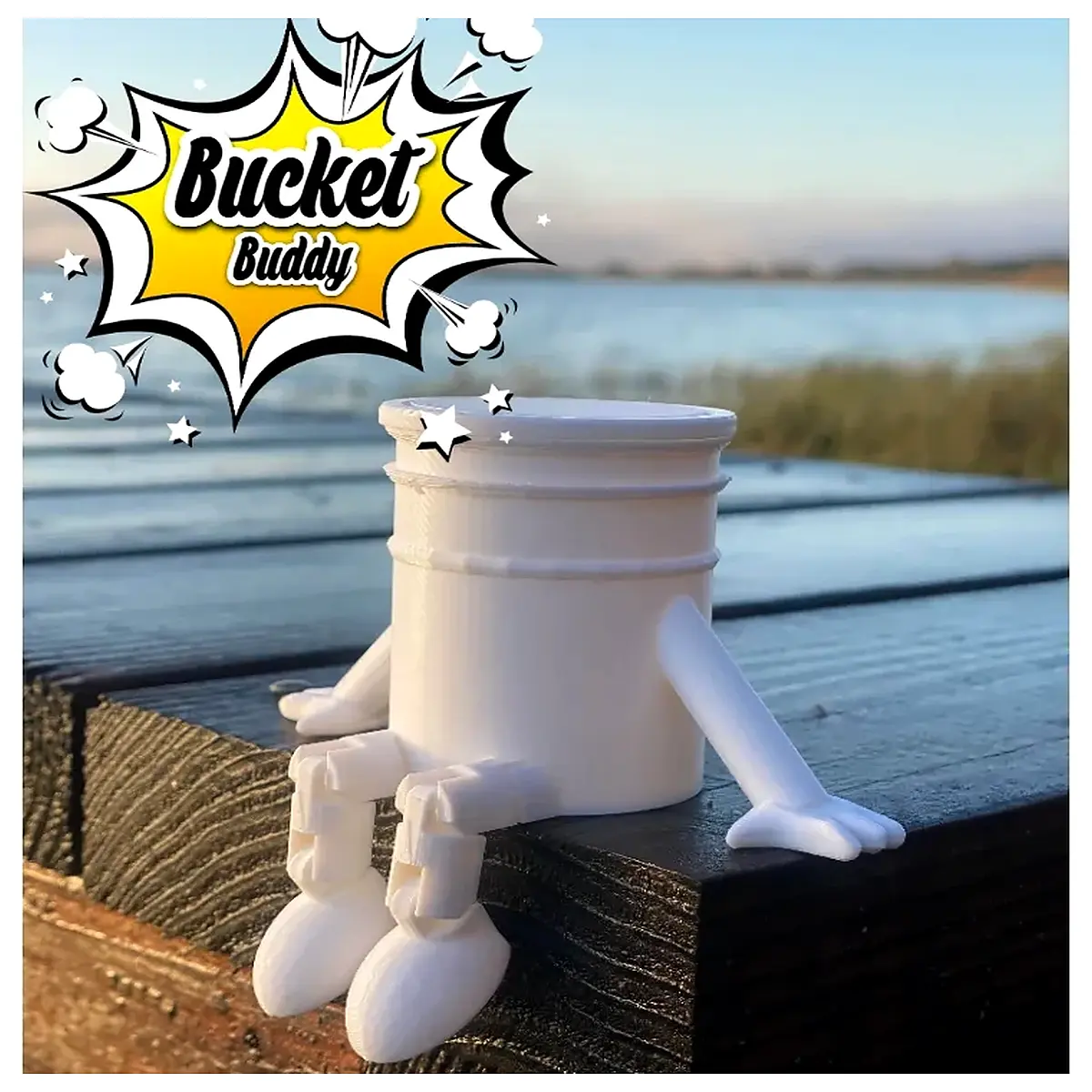 cute bucket buddy plush toy for kids adorable animal companion stuffed animal soft doll gift