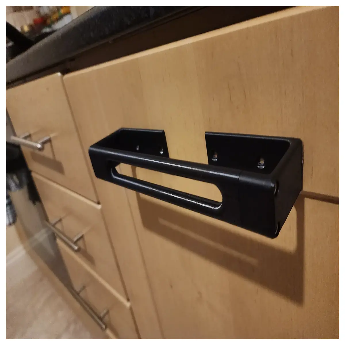 kitchen towel rack holder for paper towels and dish cloths countertop organizer