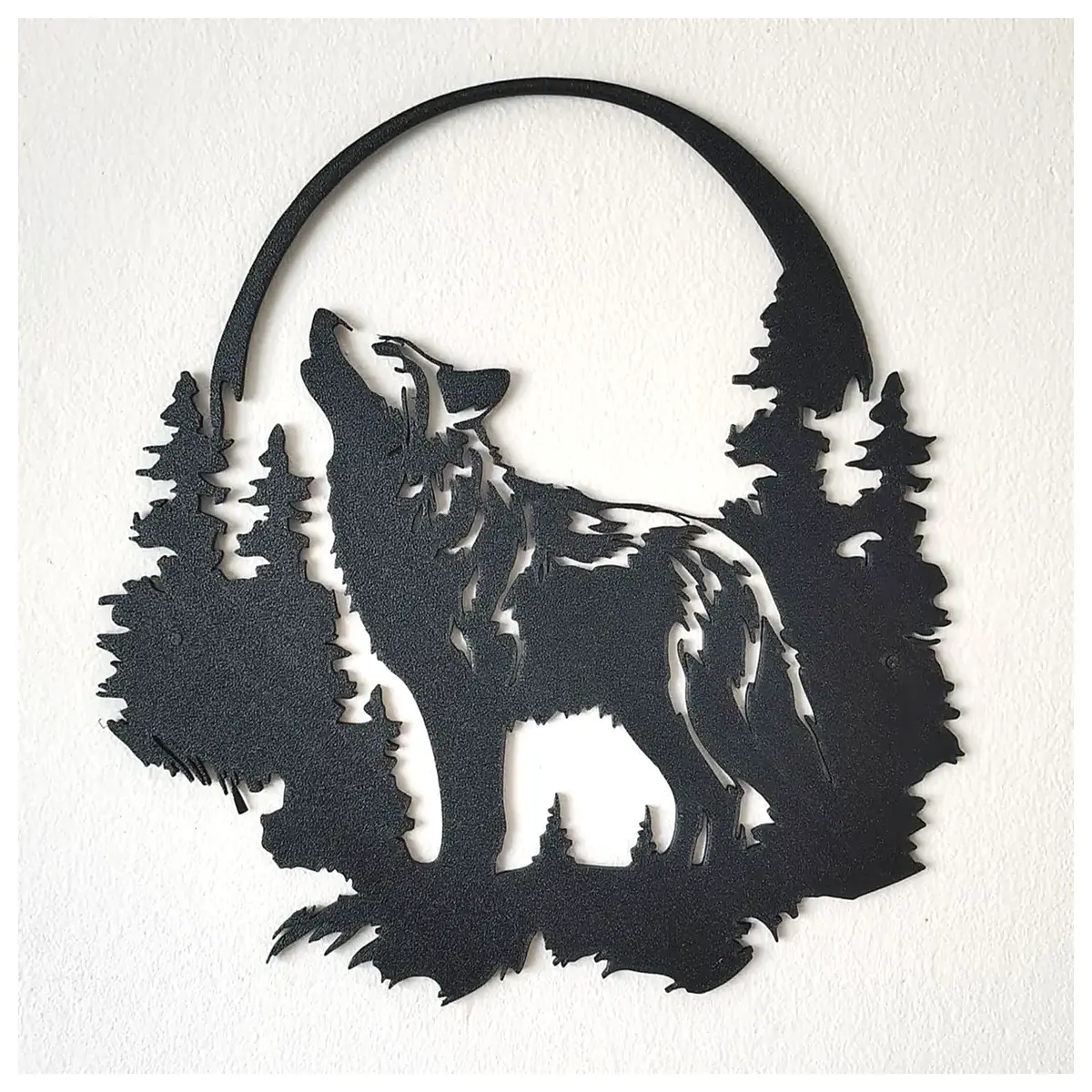 rustic wolf head wall decor mounted animal art for cabin living room boho home decoration gifts