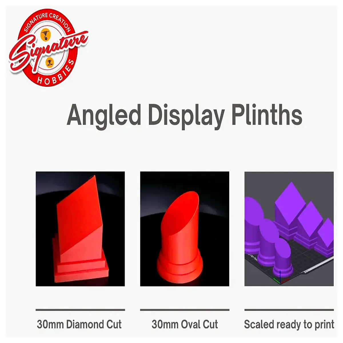 angled for retail products slanted shelf riser organizer countertop presentation block