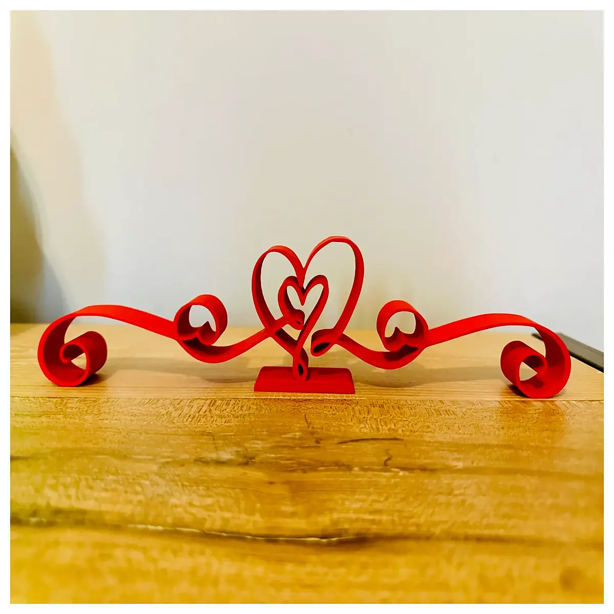 cute desk ornament for home office decor romantic valentine s day gift idea aesthetic bedroom shelf accessory