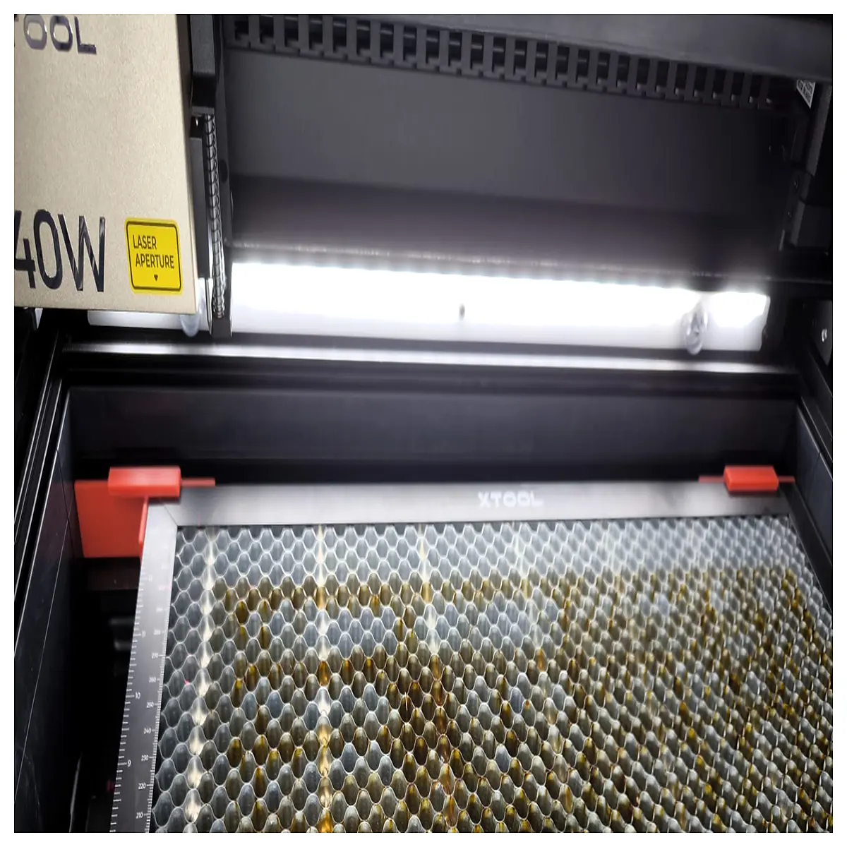 xtool s1 honeycomb vacuum table mat for cnc router collection and workpiece holding