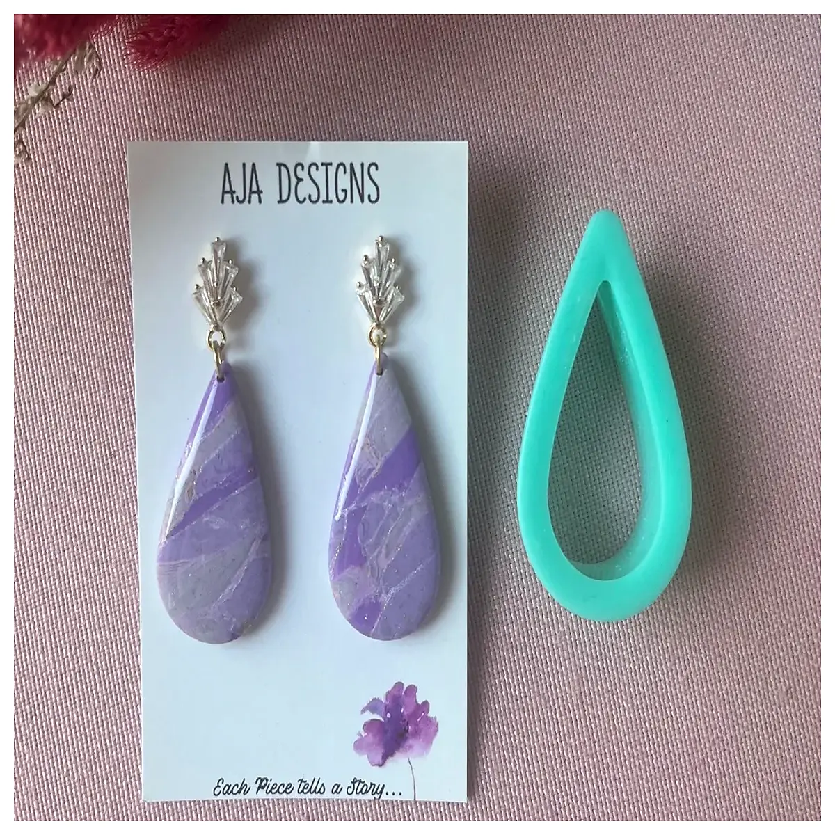 silicone earring polymer clay jewelry making diy resin casting tools