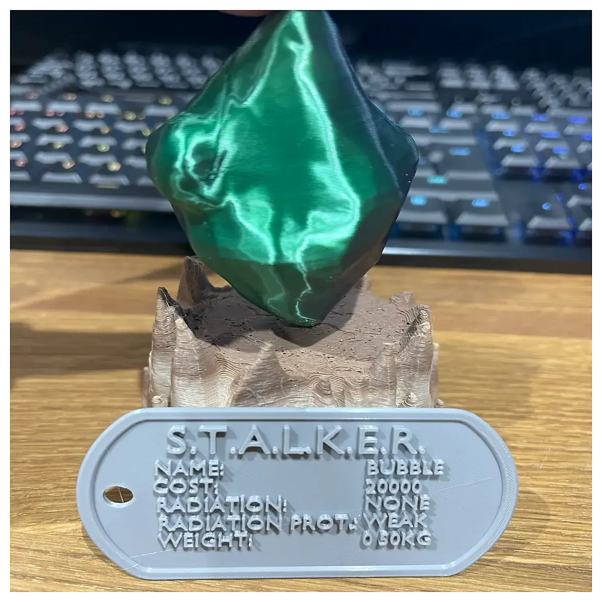 stalker 2 of chernobyl artifact bubble buy s t a l k e r 2 game collectible item chernobyl zone anomaly sphere decoration