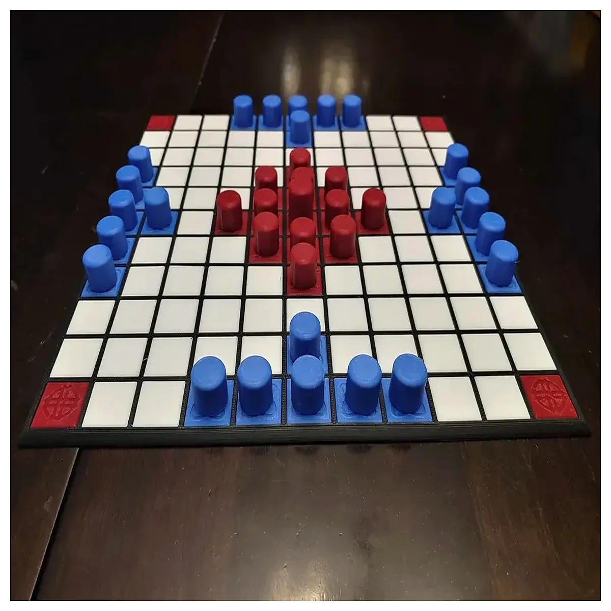 chess board game strategy wargame for adults kids wooden pieces historical combat