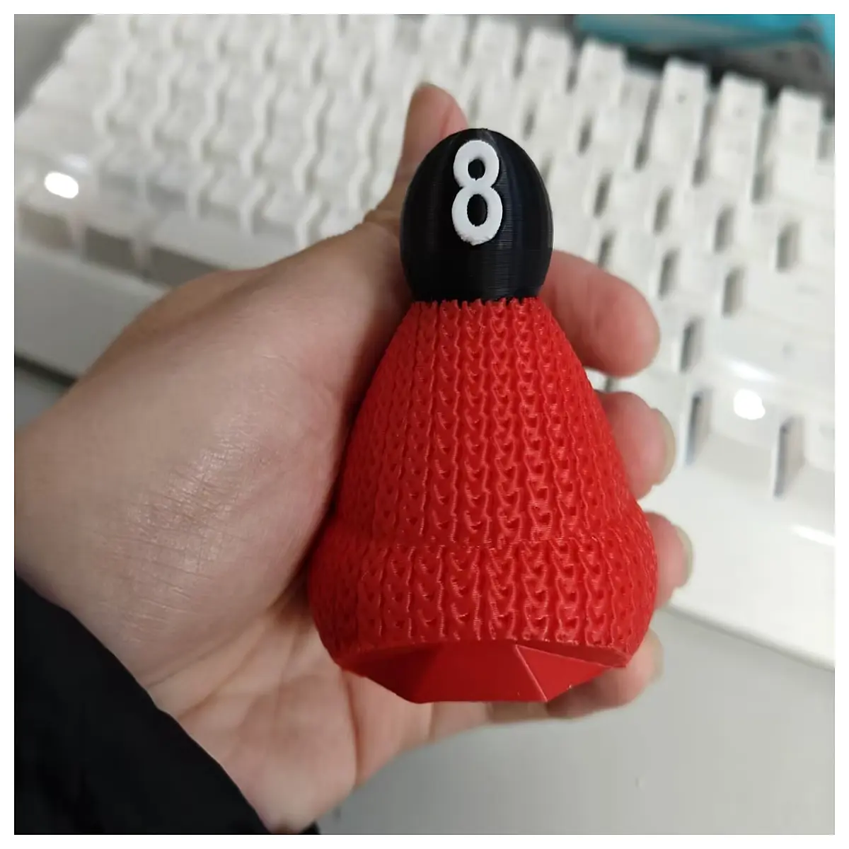 snowman black eight ball beanie winter hat snowman pool billiard cap for men women cute cartoon snowman skullie knit hat