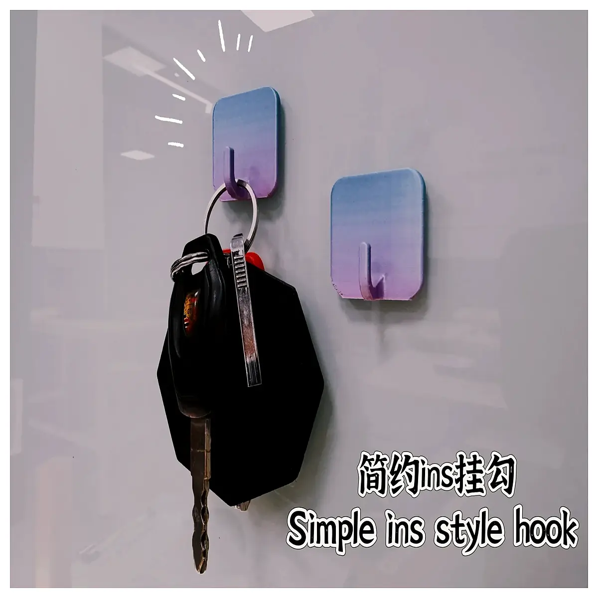 minimalist wall mounted hooks for home organization modern decorative coat rack for entryway hallway