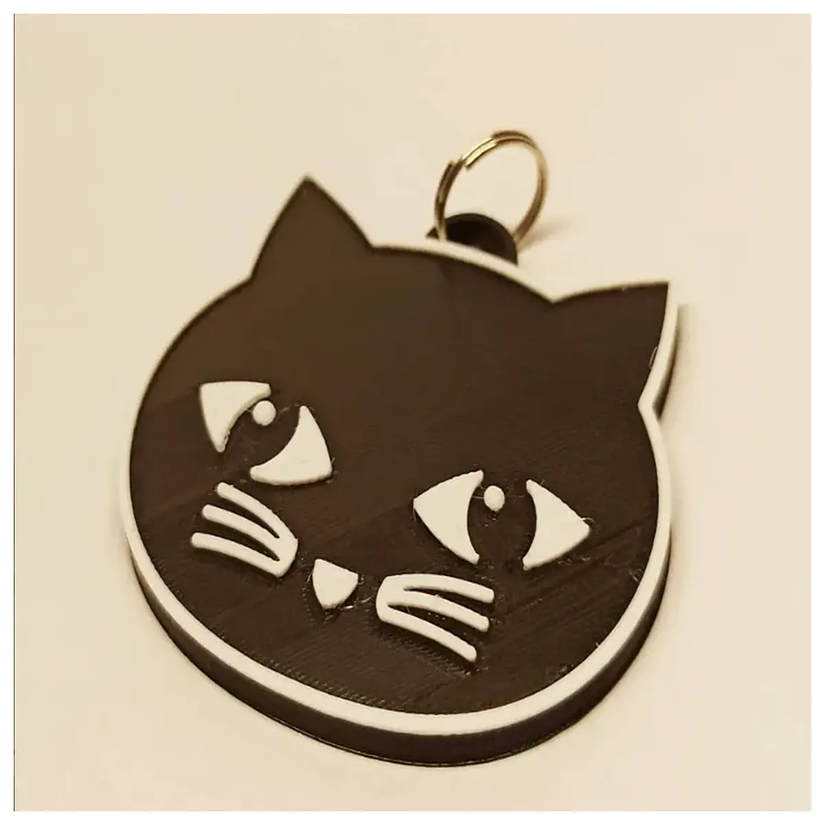 cute cat keychain for women bag charm pendant kawaii animal key ring accessory funny pet lover gift idea