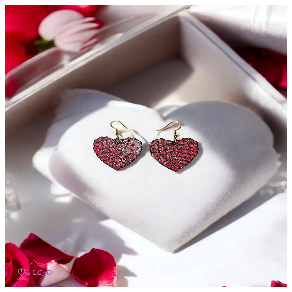 shape stud earrings for women romantic couple matching jewelry sets silver plated drop earrings valentine s day gifts for her