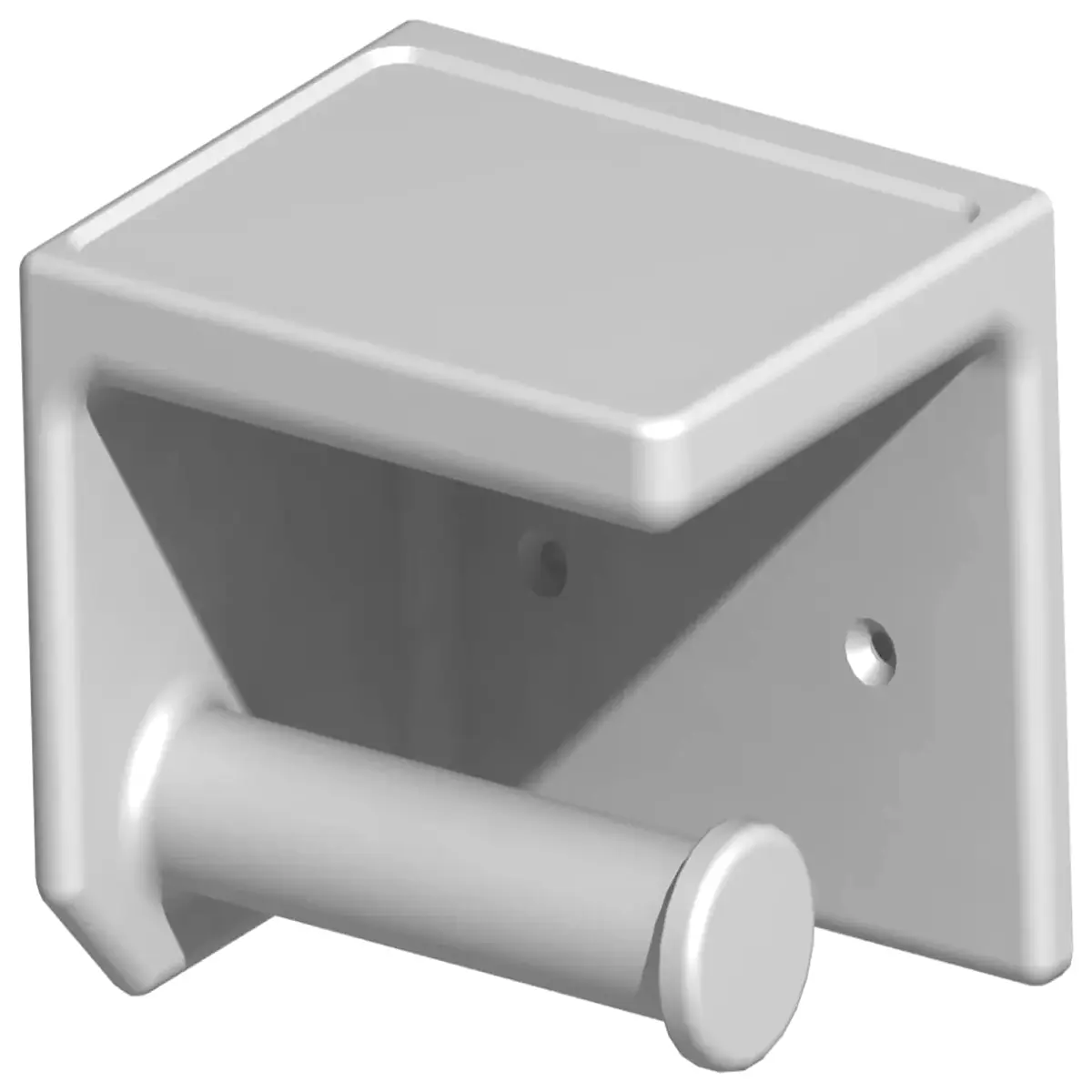 bathroom toilet paper holder with shelf storage rack wall mounted tissue dispenser organizer