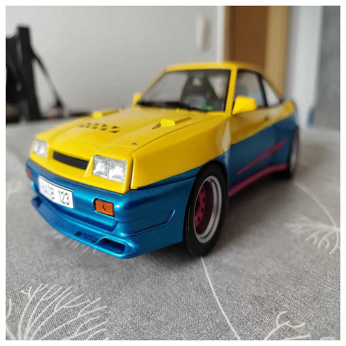 manta b widebody flares vinyl wrap car styling modification parts