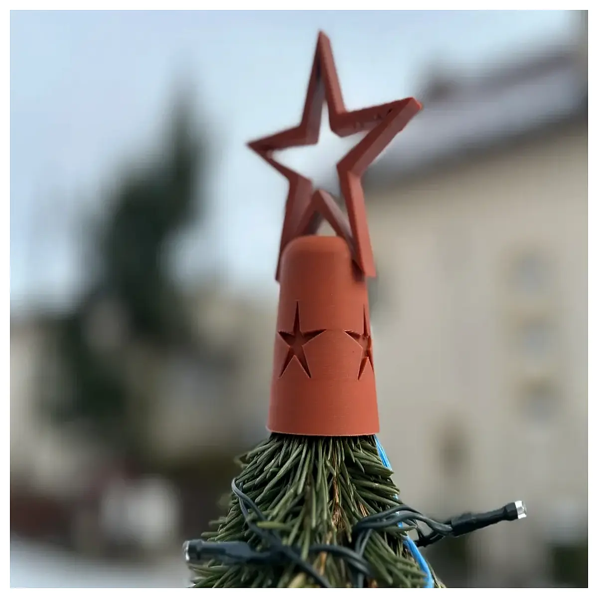 christmas tree star topper gold silver glitter shiny ornament for pine fir trees holiday decor