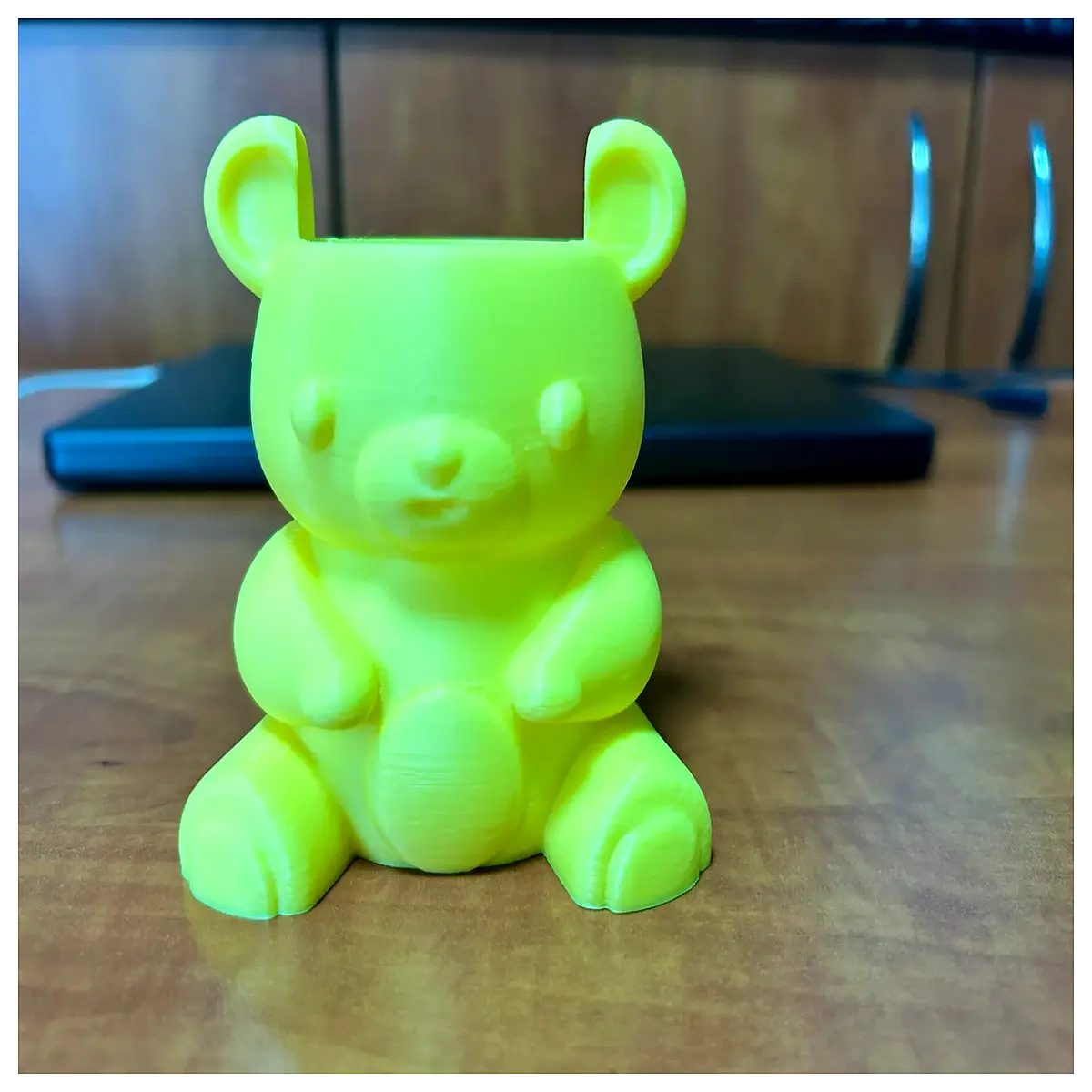 cute bear pencil holder desk organizer cartoon animal pen cup stationery kids students