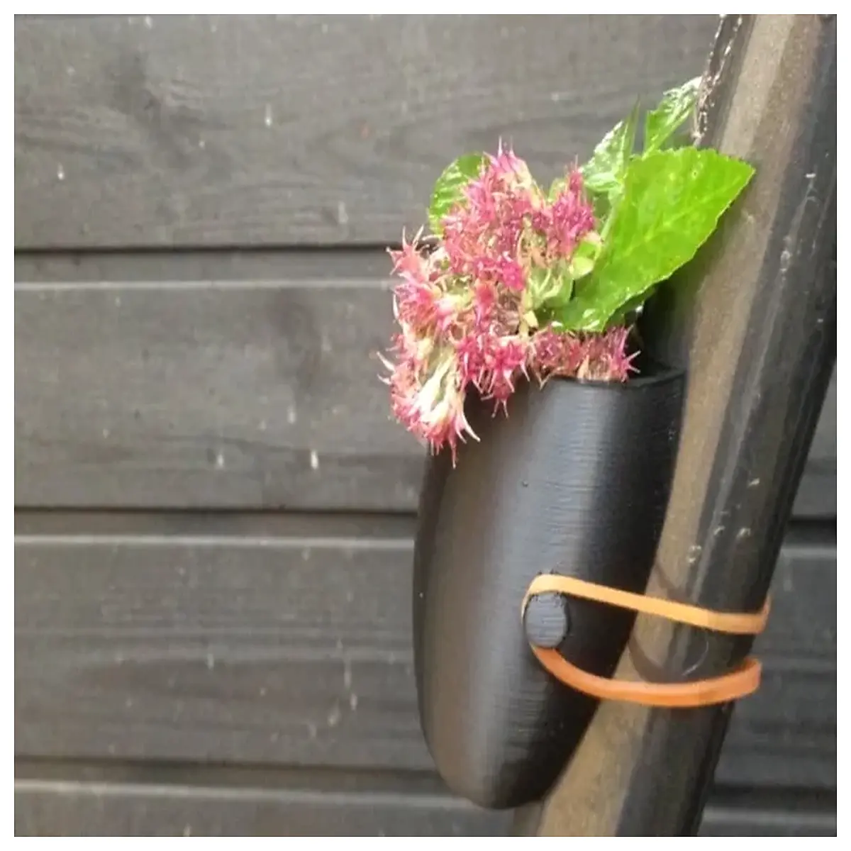 bicycle flower pot frame mount bike planter garden decoration cycling accessories